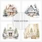 Preview: Simple and Basic - Designpapier "Cozy Christmas and Winter Scenes" Paper Pack 12x12 Inch - 8 Bogen 