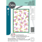 Preview: Sizzix - Schablone "Cosmopolitan, Petals Adornment" Layered Stencil Design by Stacey Park
