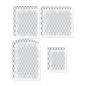 Preview: Tim Holtz - Idea Ology - Stanzteile "Baseboards + Transparencies" Die Cuts