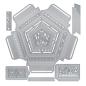 Preview: Tonic Studios - Stanzschablone "crystal container Pentagon base" Dies 
