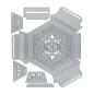 Preview: Tonic Studios - Stanzschablone "crystal container Hexagon base" Dies 