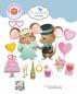Preview: Elizabeth Craft Designs - Stanzschalone "Valentines and Wedding Accessories" Dies