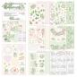 Preview: LemonCraft - Designpapier "Happiness" Elements Paper Pad 6x8 Inch - 12 Bogen