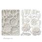 Preview: Stamperia - Gießform A5 "Butterfly and Flowers" Soft Mould 