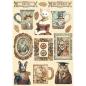 Preview: Stamperia - Holzteile A5 "Alterego" Wooden Shapes