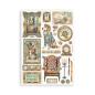 Preview: Stamperia - Washi Papier "Alterego" Washi Pad 14,8x21cm - 8 Bogen