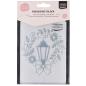 Preview: Vaessen Creative - Prägefolder "Lamp And Wreath" Embossingfolder