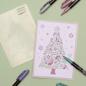Preview: Vaessen Creative - Prägefolder "Weihnachtsbaum" Embossingfolder
