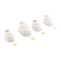 Preview: Vaessen Creative - 4 Motivstanzer "Blume und Blatt"