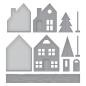 Preview: Spellbinders - Stanzschablone "Mantle Village" Dies