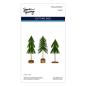 Preview: Spellbinders - Stanzschablone "Whimsical Bottle Brush Trees" Dies