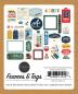 Preview: Carta Bella - Stanzteile & Anhänger "Back To School" Ephemera Frames & Tags