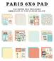 Preview: Carta Bella - Designpapier "Paris" Paper Pad 6x6 Inch - 24 Bogen
