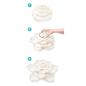 Preview: We R Makers - Sortierboxen "White" Embellishment storage bloom  28,70x28,70x16,51cm