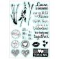 Preview: Nellie Snellen - Stempelset "Love Is Everywhere" Clear Stamps 