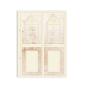 Preview: Piatek P13 - Light Chipboard Album Base w/Papers 6x8 Inch "Door"