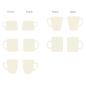 Preview: Piatek P13 - Light Chipboard Album Base w/Papers 6x8 Inch "Cups"