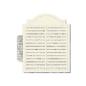 Preview: Piatek P13 - Light Chipboard Album Base w/Papers 8x8 Inch "Simple Window Shutter"