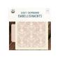 Preview: Piatek P13 - Light Chipboard Album Base w/Papers 8x8 Inch "Vintage Window Shutter"