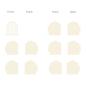 Preview: Piatek P13 - Light Chipboard Album Base w/Papers 8x8 Inch "Vintage Window Shutter"