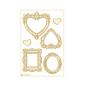 Preview: Piatek P13 - Stanzteile "Love Stories" Chipboard Embellishments 06