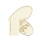 Preview: Piatek P13 - Stanzteile "Shaker Base Heart" Chipboard Embellishments 