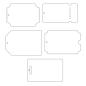 Preview: Piatek P13 - Light Chipboard Album Base 6x6 Inch "Travel Journal"