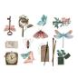 Preview: Piatek P13 - Stanzteile "Naturalist" Die Cuts Ephemera Bits & Pieces