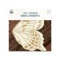 Preview: Piatek P13 - Light Chipboard Album Base 6x6 Inch "Naturalist"