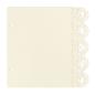 Preview: Piatek P13 - Light Chipboard Album Base 6x6 Inch "Love and Lace"