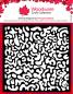 Preview: Woodware - Schablone 6x6 Inch "Funky Swirls" Stencil Design by Francoise Read