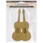 Preview: Stamperia - Holzteile "Music Violin" MDF Crafty Shapes Blanks