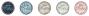 Preview: Studio Light - Aufkleber "Happy Birthday" Round Stickers on Roll