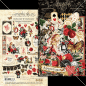Preview: Graphic 45 - Stanzteile "Curiouser & Curiouser" Ephemera
