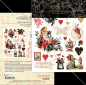 Preview: Graphic 45 - Transfer Aufkleber "Curiouser & Curiouser" Rub-On