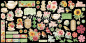 Preview: Graphic 45 - Stanzteile "Season to Celebrate" Ephemera
