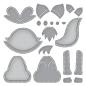 Preview: Spellbinders - Stanzschablone "Felt Forest Fox" Dies