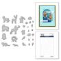 Preview: Spellbinders - Stempelset & Stanzschablone "Woodland Wildlife" Clear Stamps & Dies by Simon Hurley