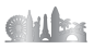 Preview: Crafters Companion - Stanzschablone "Vegas Skyline" Dies