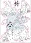 Preview: Craft Consortium - Stempelset "It´s Snome Time" Clear Stamps