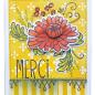 Preview: Ranger - Stempelset, Stanzschablone & Schablone "Merci & more" Make Art Stamp, Dies & Stencil