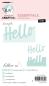 Preview: Creative Craft Lab - Studio Light - Stanzschablone "Hello" Dies