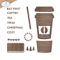 Preview: Elizabeth Craft Designs - Stanzschalone "Take Away Cup" Dies