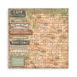 Preview: Stamperia - Designpapier "Art of Travelling" Maxi Paper Pack 8x8 Inch - 22 Bogen