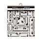 Preview: Stamperia - Schablone 12x12cm "Suitcases" Stencil
