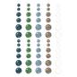 Preview: Simple Stories - Enamel Dots "Simple Vintage Fresh Snow" 60 Stück 