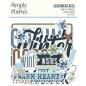Preview: Simple Stories - Stanzteile "Simple Vintage Fresh Snow" Sentiment Bits & Pieces 