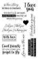 Preview: Crafters Companion - Stempelset "Written in Feathers" Clear Stamps