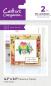 Preview: Crafters Companion - Stempelset & Stanzschablone "The Lovebirds" Stamp & Dies