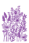 Preview: Crafters Companion - Prägefolder "Flora Meadow" 3D Embossingfolder
